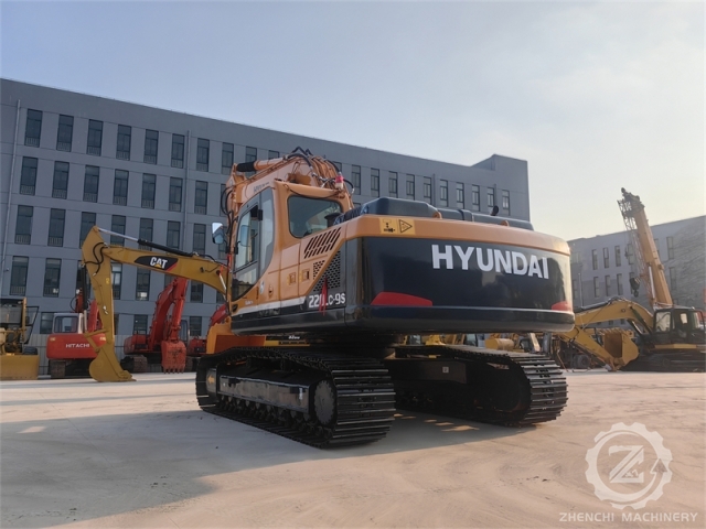 22 ton Korea Hyundai HYUNDAI 220LC-9S Construction Equipment with CE EPA certificate