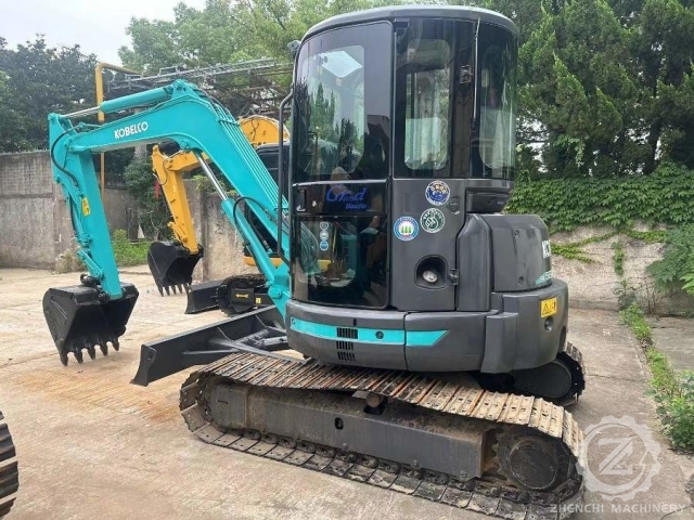 SK55SR Used Kobelco Excavator Crawler Second Hand Micro Digger