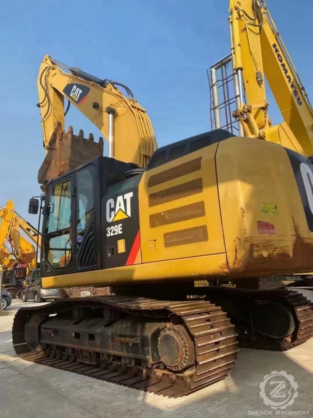 Good Quality Hydraulic Small Crawler Used Excavator Machine CAT 329E Used Digger  for Sale