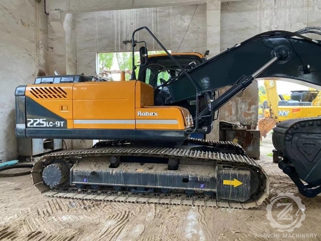 High Performance R225-9T Used Hyundai Excavator Machine Original Korea