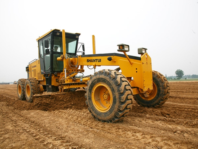 Original Motor Grader SHANTUI SG16-3 For Sale With Good Condition
