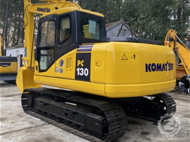 Construction Used Komatsu Excavator PC130 2nd Hand Diggers 13 Ton