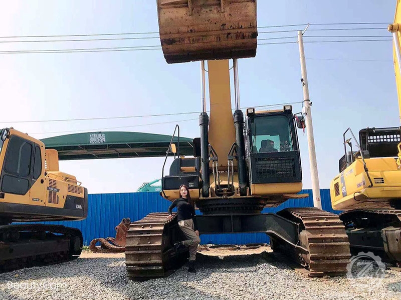 Large Caterpillar Used CAT 340D2L Excavator Secondhand 40 Ton Crawler Hydraulic Digger For Construction Work
