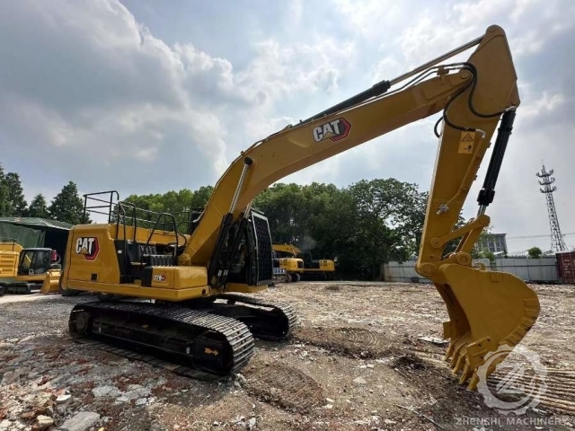 Hydraulic Caterpillar 320GC Used Large Excavators Trackhoes 110KW