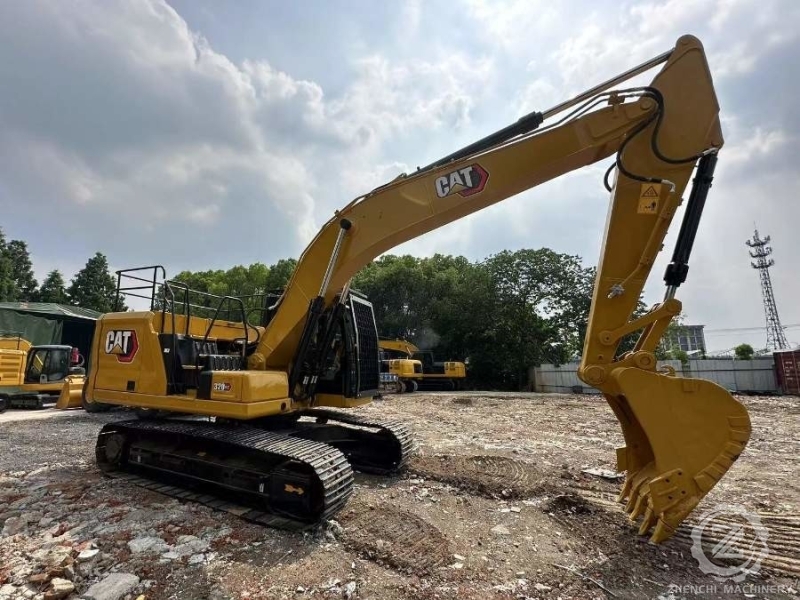 Hydraulic Caterpillar 320GC Used Large Excavators Trackhoes 110KW