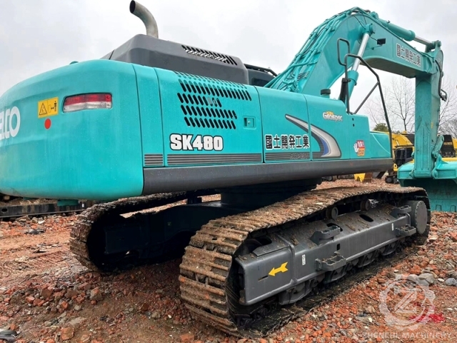 Heavy Construction SK480D 2nd Hand Diggers Second Hand Kobelco Excavators