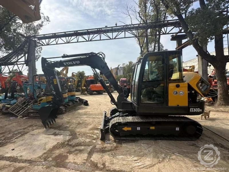 Original Mini Used Volvo EC60D Excavator Pre Owned Crawler 6ton