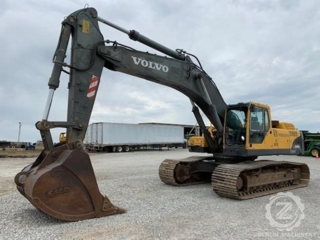 Repossessed Used Volvo Excavator EC460B Large Excavation Machinery
